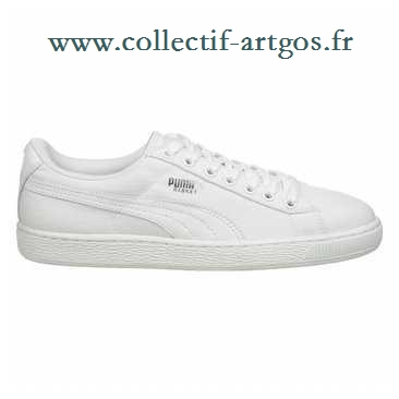 basket blanche homme puma