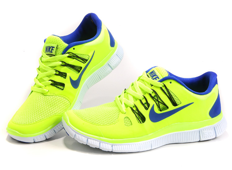 nike free 5.0 flyknit homme jaune