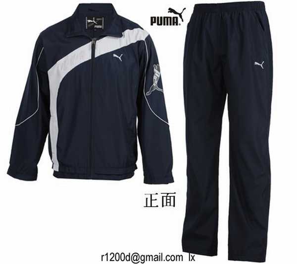 survetement puma homme jaune